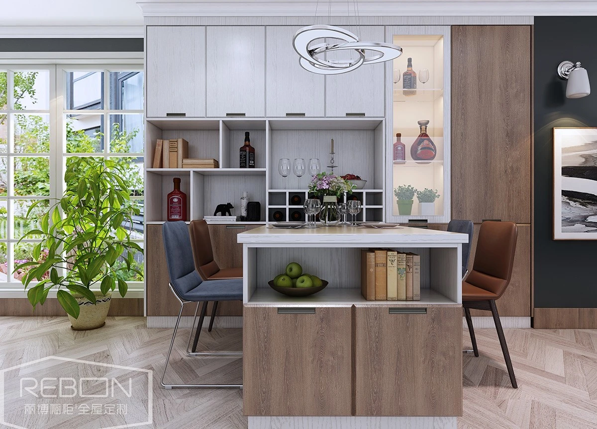 Flat Pack PVC Kitchen Cabinet Flat Pack PVC Kitchen Cabinet