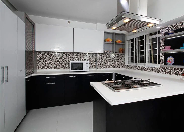 کابینت آشپزخانه مدولار اکریلیک
