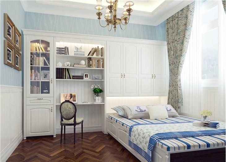 Bedroom Wooden Wardrobe Closet