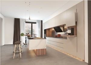 کابینت آشپزخانه براق رنگ شده